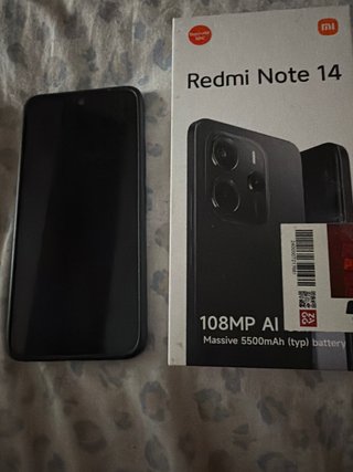 Xiaomi Redmi Note 14 Negro