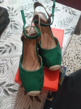 Cuñas verdes con esparto