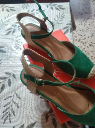 Cuñas verdes con esparto