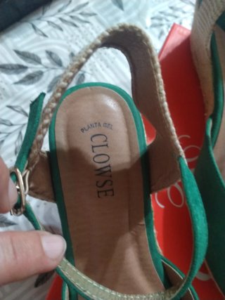 Cuñas verdes con esparto