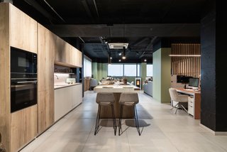 Cocina exposición de Santos