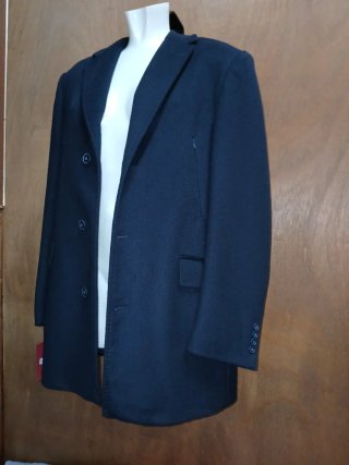 Cappotto uomo blu taglia 50 nuovo