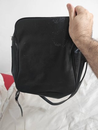 Bolso de mano negro