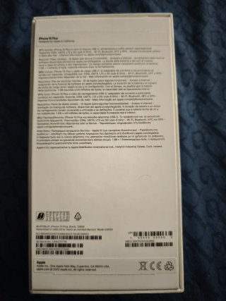 iPhone 15 Plus 128GB Negro