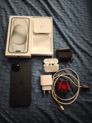 iPhone 15 Plus 128GB Negro