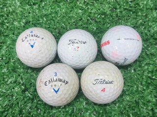 5 Bolas de Golf Aviación