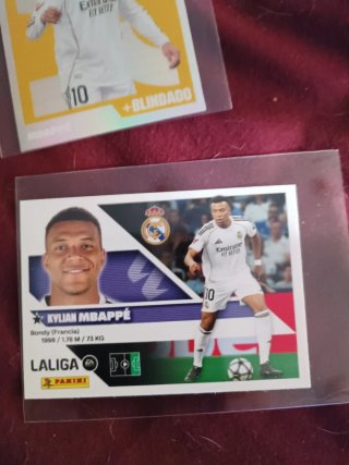Lote Cromos Kylian Mbappé extra sticker 2026-27
