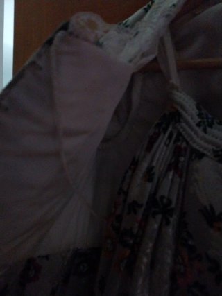 Traje de Fallera con flores