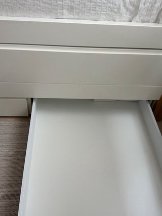 Cama nido 105cm madera y tela