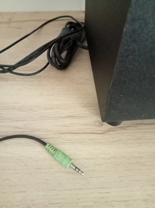 Amplificador Philips con altavoces