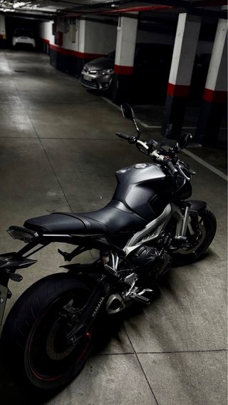 Yamaha MT-09 2014 Naked Negra/Gris