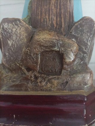 Niño Jesús de olot figura cruzada