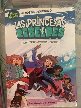Lote 4 libros Las princesas rebeldes