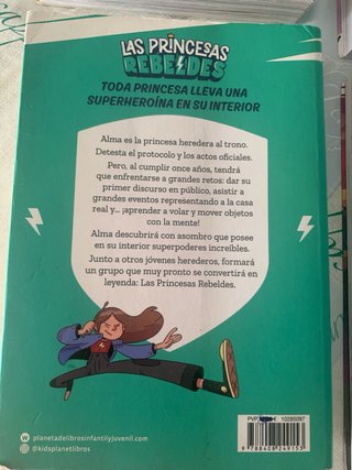 Lote 4 libros Las princesas rebeldes
