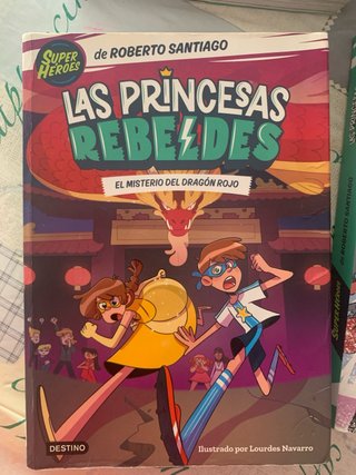 Lote 4 libros Las princesas rebeldes