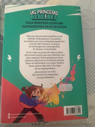 Lote 4 libros Las princesas rebeldes
