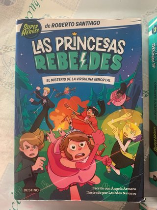 Lote 4 libros Las princesas rebeldes