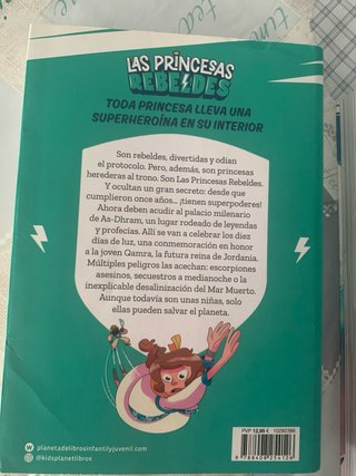 Lote 4 libros Las princesas rebeldes