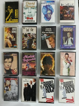 16 David Bowie Cintas Cassettes ELIGE