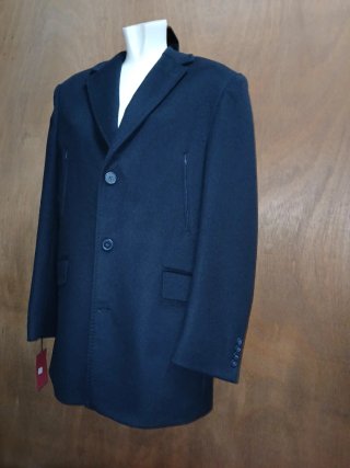 Cappotto uomo nero taglia 58 nuovo