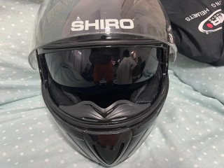 Casco Moto SHIRO Negro Nuevo