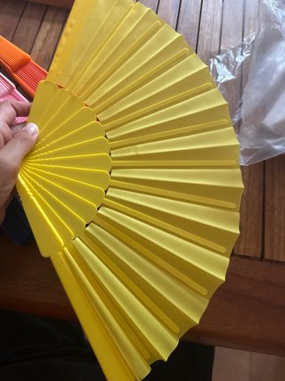 Pack de abanicos de varios colores