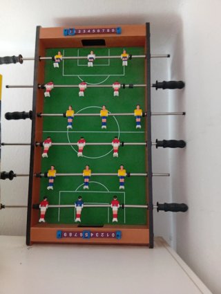 Futbolín para niños