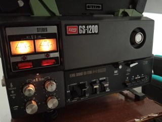 Proyector Super 8 Elmo GS 1200 M/O