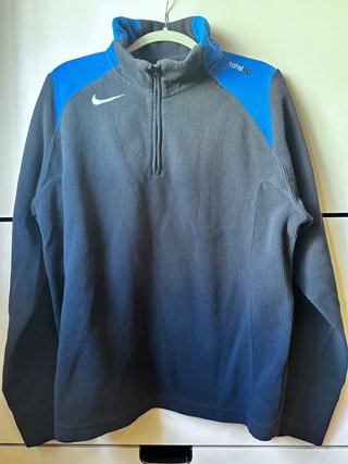 Sudadera Nike Polar Media Cremallera Azul Talla M