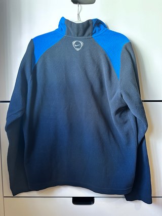 Sudadera Nike Polar Media Cremallera Azul Talla M