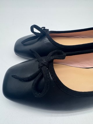 Bailarinas C.Paravano negras, talla 38.5
