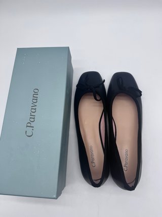 Bailarinas C.Paravano negras, talla 38.5