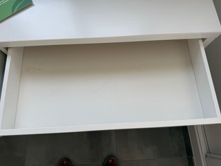 Escritorio doble blanco