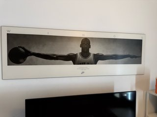 Póster Michael Jordan Wings Panel Madera