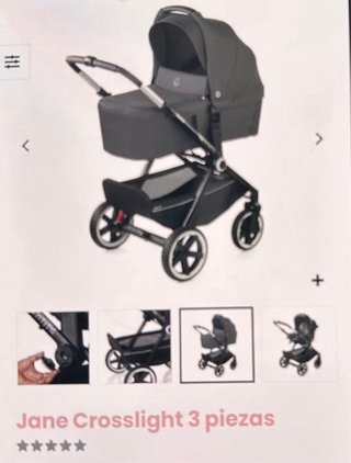 Carro Jane Crosslight 3 piezas