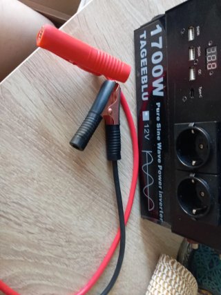 Inversor 1700W TAGEEBLU 12V Onda Pura