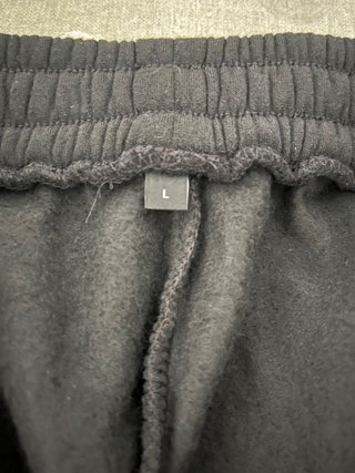 Pantalón chándal baggy negro