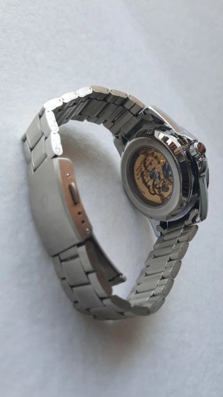 Orologio Uomo Automatico AG Fenice Oro Blu