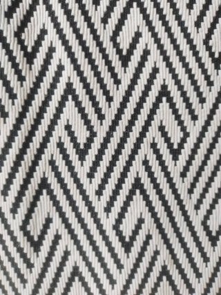 Falda Midi Zara Punto Jacquard Geométrico