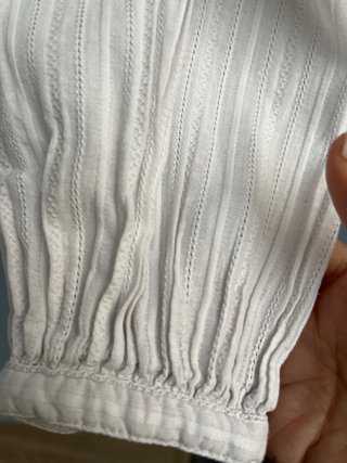 Blusa Mango manga larga bordada