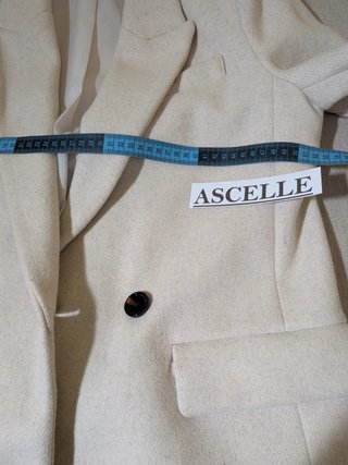 Cappottino / Blazer doppiopetto OVS panna - Tg. S