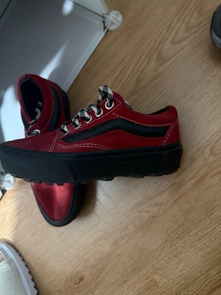 Zapatillas Vans Rojas Talla 42