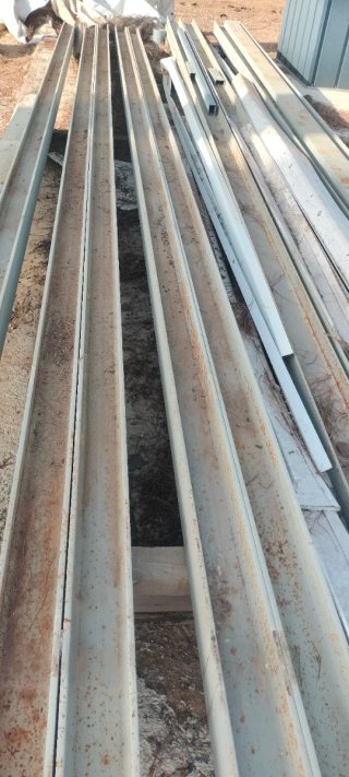 Vigas de hierro para construcción
