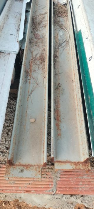 Vigas de hierro para construcción