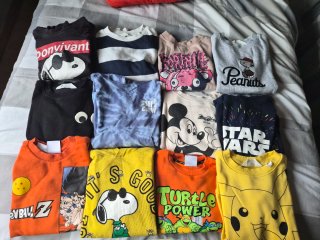 Lote 12 Sudaderas Niños Talla 6/7