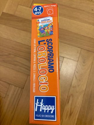 Gioco Scopriamo l'Orologio 4-7 anni