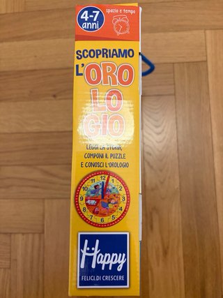 Gioco Scopriamo l'Orologio 4-7 anni