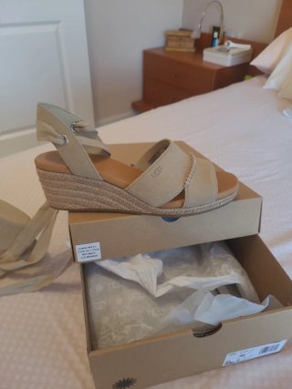 Alpargatas UGG Beige Talla 40