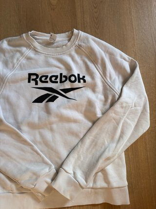 Sudadera Vintage Reebok Blanca