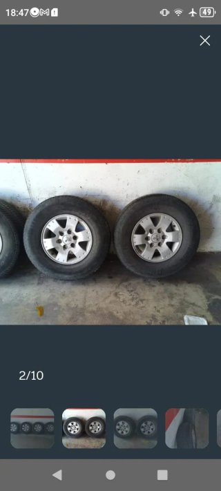 Llantas 265/70R16 para Mitsubishi
